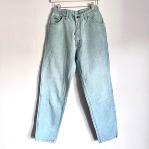 (rare) Wrangler Vintage High Waisted Mom Jeans (pale mint)